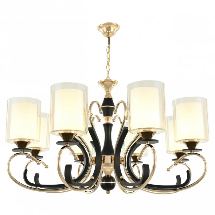 Люстра подвесная Arte Milano Florentia-2237 302237/8 Bk/Gd от ImperiumLoft