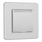 Комплект розетки с заземлением и шторками Arte Milano SET16-1-41-1 silver от ImperiumLoft