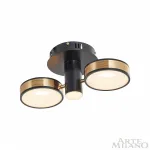 Светильник светодиодный Arte Milano Ferrara-71040 271040/2R BK/GD
