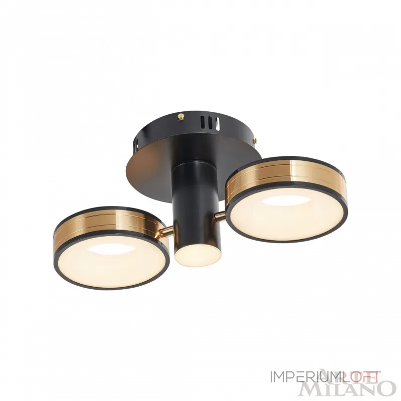 Светильник светодиодный Arte Milano Ferrara-71040 271040/2R BK/GD