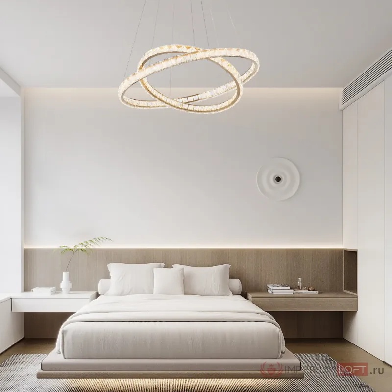 Люстра светодиодная Arte Milano AM-Venezia 311311/D800-D600 GD от ImperiumLoft
