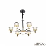 Подвесная люстра Arte Milano Neapolis-76210 276210/6 BK/GD