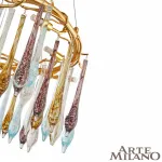 Подвесная люстра Arte Milano AM-500 500.D800.H350.G9.10 G