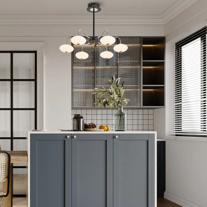 Люстра светодиодная Arte Milano Neapolis-73908 273908/6 BK/GD от ImperiumLoft