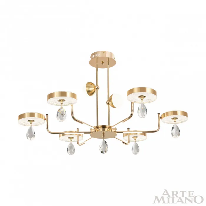Люстра светодиодная Arte Milano Ferrara-72210 272210/6 GD от ImperiumLoft