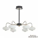 Люстра светодиодная Arte Milano Neapolis-73908 273908/6 BK/GD от ImperiumLoft