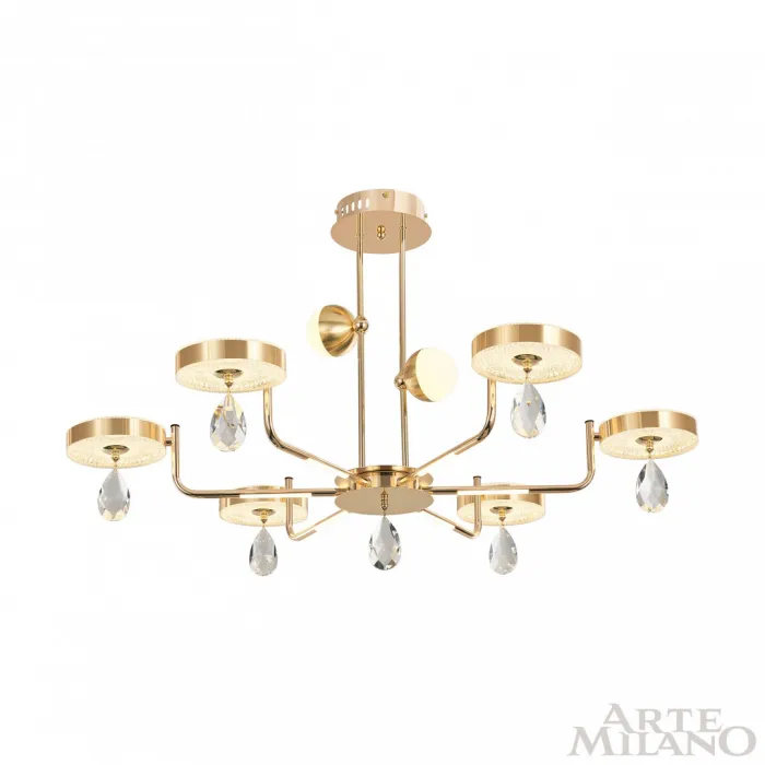 Люстра светодиодная Arte Milano Ferrara-72210 272210/6 GD от ImperiumLoft