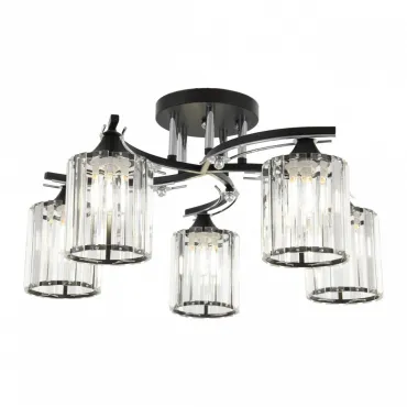 Люстра Arte Milano AMALFI-327103 327103/5 BK+CR
