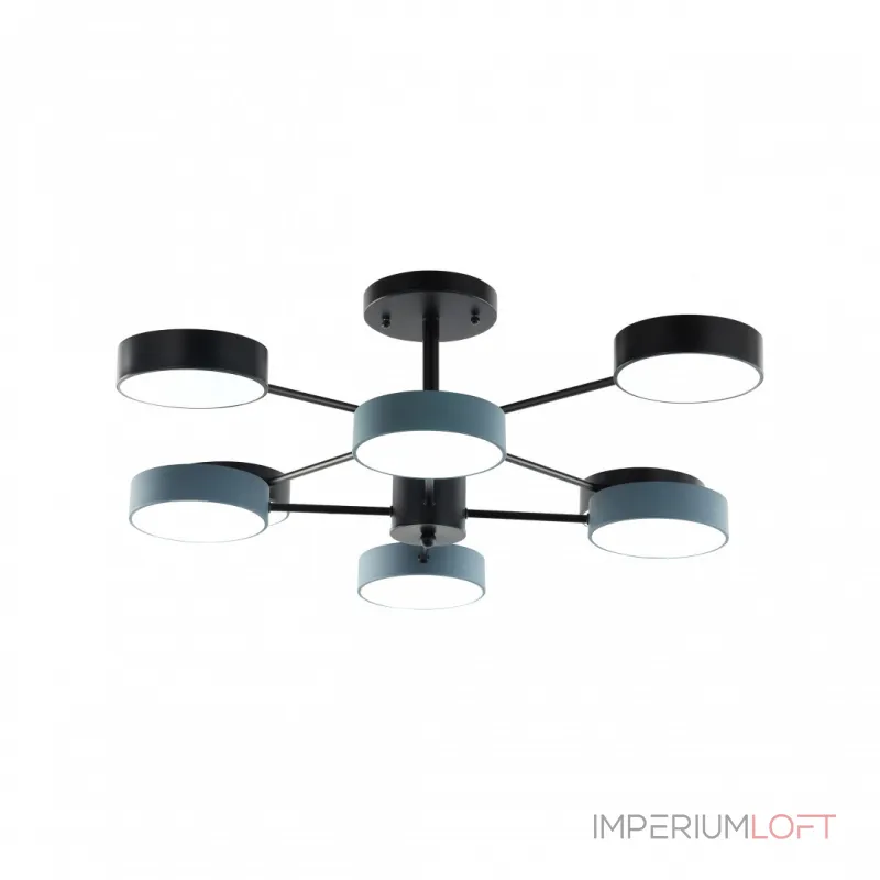 Светильник светодиодный Arte Milano Ferrara 250906/8B Bk/Gr