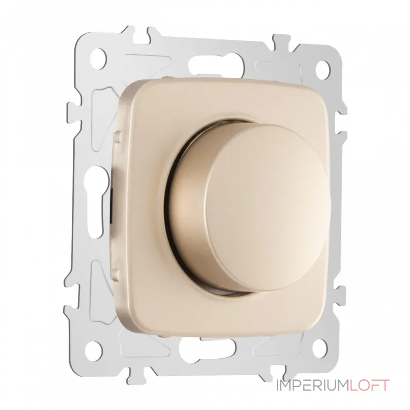 Диммер, 500W 205.48-1.shampan от ImperiumLoft Диммер, 500W 205.48-1.shampan от ImperiumLoft