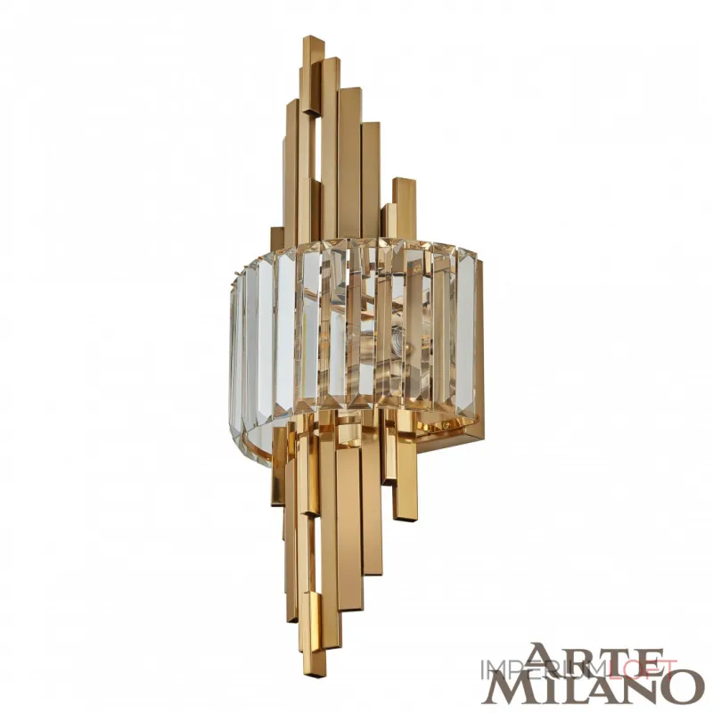 Бра Arte Milano AM-D170 6752B.D250.H610.E14.2 G Бра Arte Milano AM-D170 6752B.D250.H610.E14.2 G