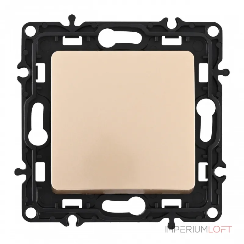 Переключатель одноклавишный перекрёстный, 10AX 250V 217.34-1.shampan от ImperiumLoft Переключатель одноклавишный перекрёстный, 10AX 250V 217.34-1.shampan от ImperiumLoft