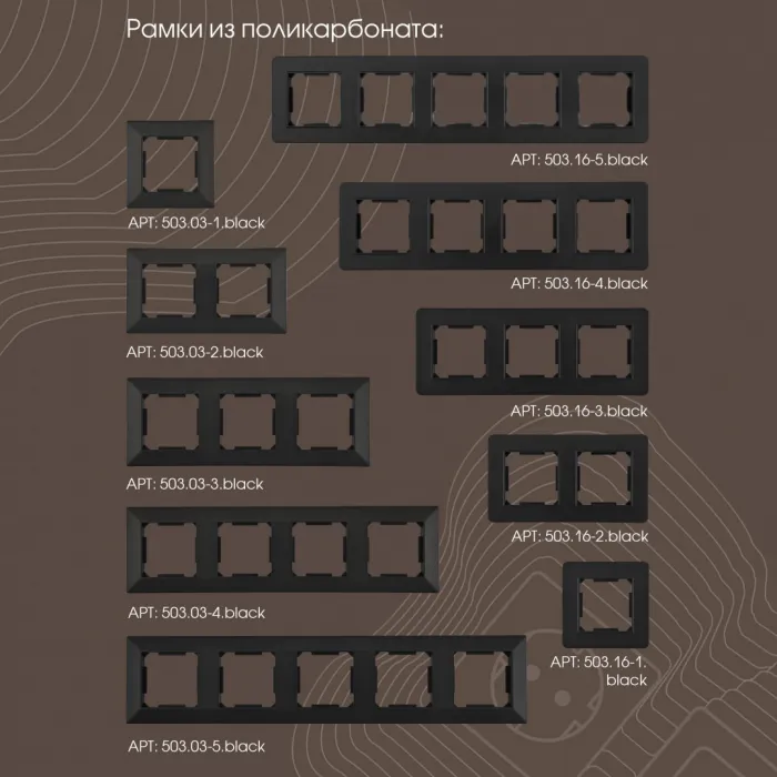 Выключатель двухклавишный с подсветкой, 10AX 250V 203.31-2.black от ImperiumLoft