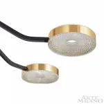 Люстра на штанге Arte Milano Ferrara-76079 276079/6 BK/GD