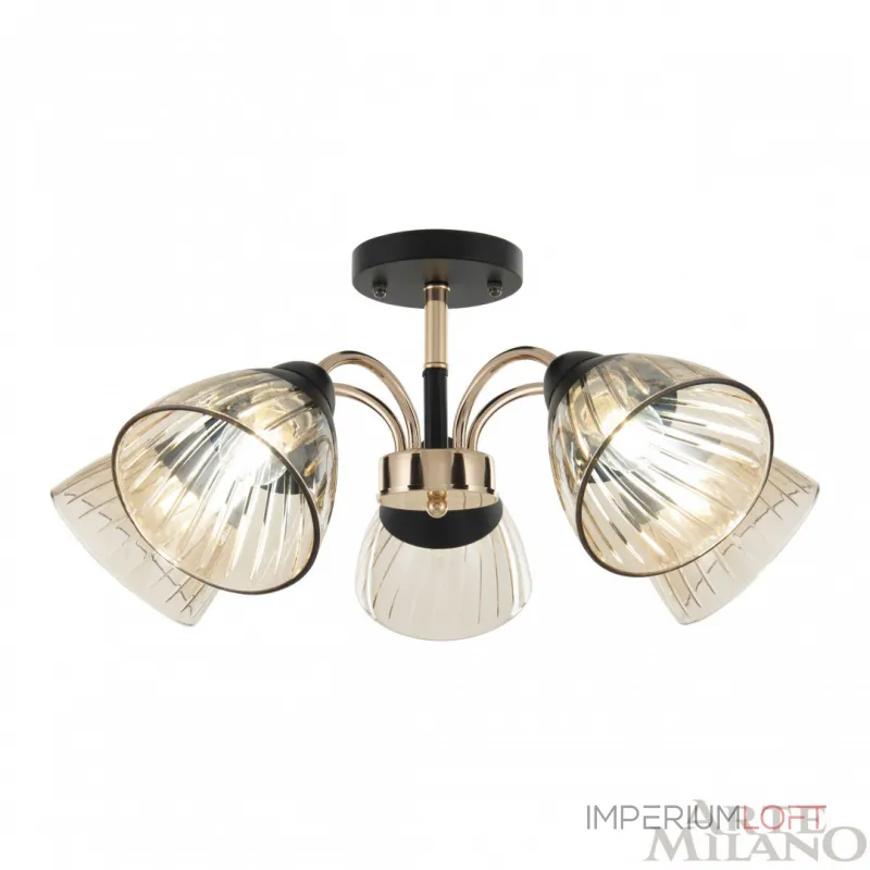 Потолочная люстра Arte Milano Napoli-320119 320119/5 FG+BK