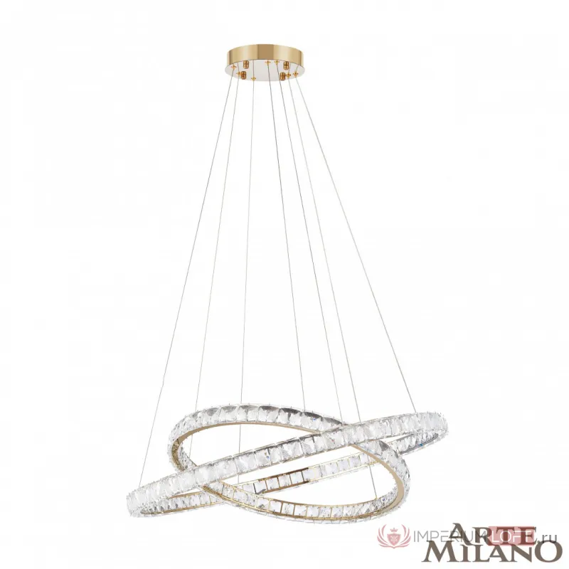 Люстра светодиодная Arte Milano AM-Venezia 311311/D800-D600 GD от ImperiumLoft