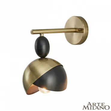 Бра Arte Milano Neapolis-71307 271307/1B BK/GD