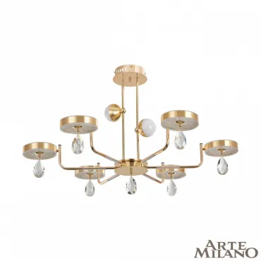 Люстра светодиодная Arte Milano Ferrara-72210 272210/6 GD