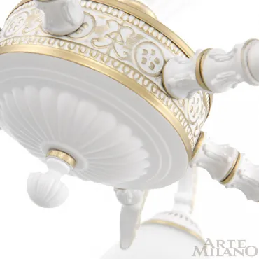 Люстра Arte Milano AM340837 340837/8 WT+G от ImperiumLoft