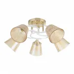 Потолочная люстра Arte Milano AMALFI-323006 323006/5 FG+WT