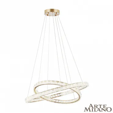 Люстра светодиодная Arte Milano AM-Venezia 311311/D800-D600 GD