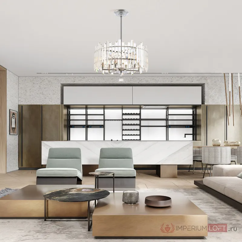Люстра Arte Milano Sorrento-2409 372409/6/350/470 CR от ImperiumLoft