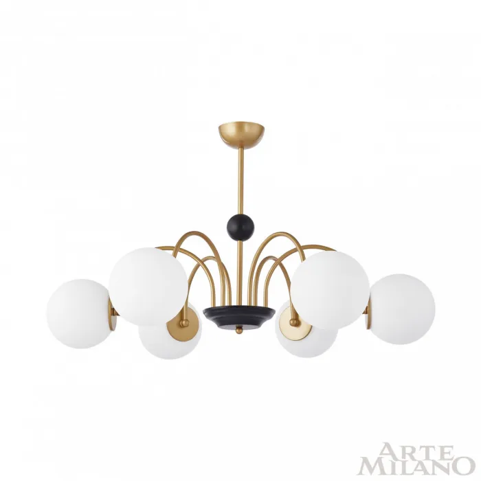 Люстра Arte Milano AM-Napoli 312066/D850/6 BS/BK от ImperiumLoft