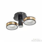 Светильник светодиодный Arte Milano Ferrara-71040 271040/2R BK/GD