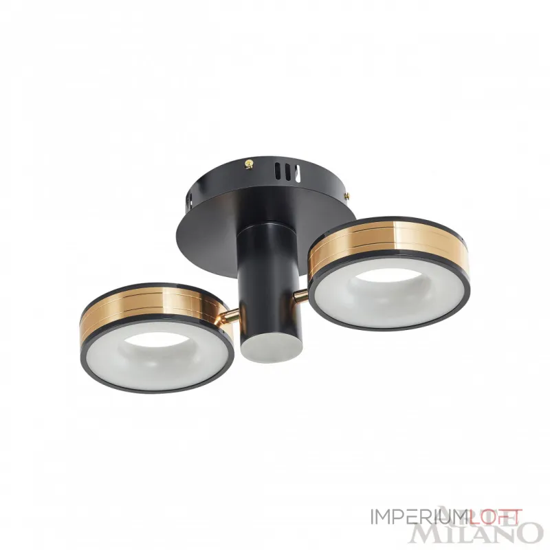 Светильник светодиодный Arte Milano Ferrara-71040 271040/2R BK/GD
