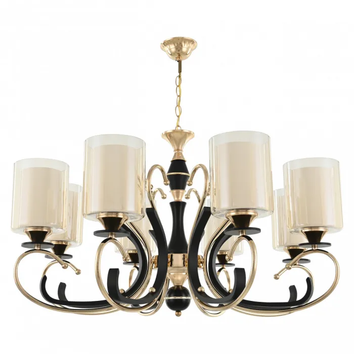 Люстра подвесная Arte Milano Florentia-2237 302237/8 Bk/Gd от ImperiumLoft