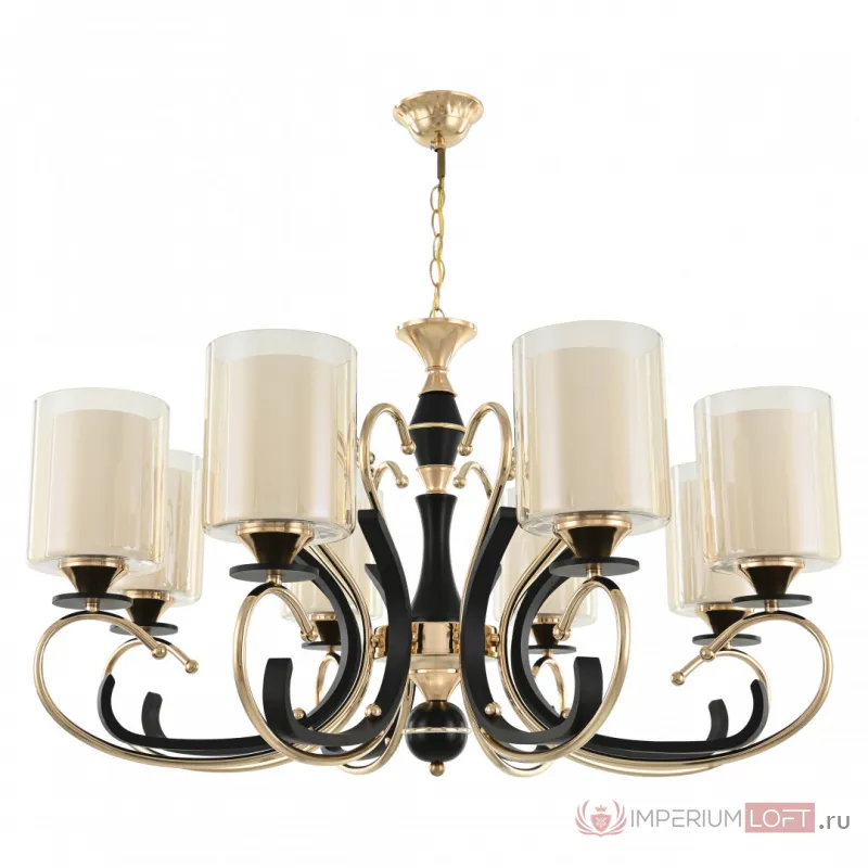 Люстра подвесная Arte Milano Florentia-2237 302237/8 Bk/Gd от ImperiumLoft