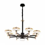 Подвесная люстра Arte Milano Ferrara-72069 273059/8 BK/GD