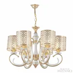 Люстра подвесная Arte Milano Florentia-1237 301237/6 Wh/Gd от ImperiumLoft