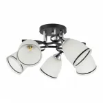 Потолочная люстра Arte Milano AMALFI-325885 325885/5A BK+CR