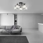 Люстра Arte Milano AMALFI-327103 327103/5 BK+CR от ImperiumLoft