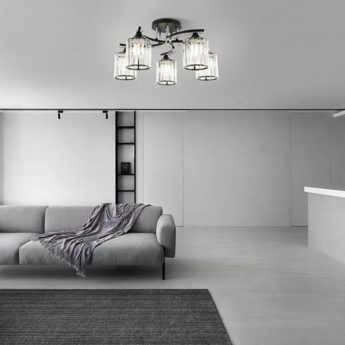 Люстра Arte Milano AMALFI-327103 327103/5 BK+CR от ImperiumLoft