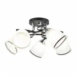 Потолочная люстра Arte Milano AMALFI-325885 325885/5A BK+CR