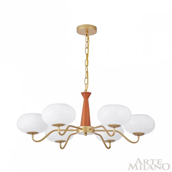 Люстра подвесная Arte Milano AM-Napoli 310166/D780/6 BS/WD от ImperiumLoft