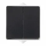 Выключатель двухклавишный, 10AX 250V 309.30-2.grey