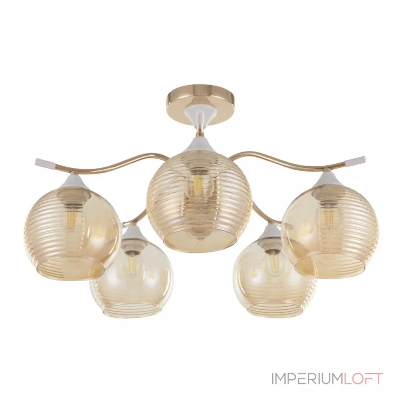 Потолочная люстра Arte Milano Napoli-327619 327719/5 FG+WH