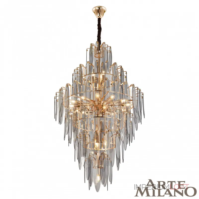 Подвесная люстра Arte Milano AM-7753B 1853B.D800.H1300.E14.25 G Подвесная люстра Arte Milano AM-7753B 1853B.D800.H1300.E14.25 G