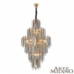 Подвесная люстра Arte Milano AM-7753B 1853B.D800.H1300.E14.25 G