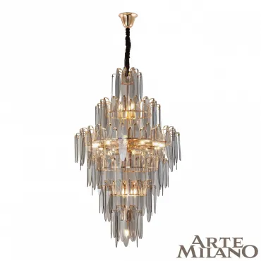 Подвесная люстра Arte Milano AM-7753B 1853B.D800.H1300.E14.25 G Подвесная люстра Arte Milano AM-7753B 1853B.D800.H1300.E14.25 G