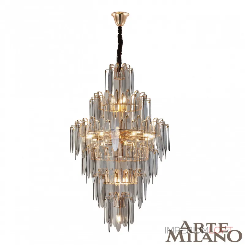 Подвесная люстра Arte Milano AM-7753B 1853B.D800.H1300.E14.25 G Подвесная люстра Arte Milano AM-7753B 1853B.D800.H1300.E14.25 G