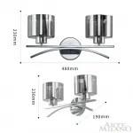 Бра Arte Milano Neapolis-78207 278207/2B Ni от ImperiumLoft