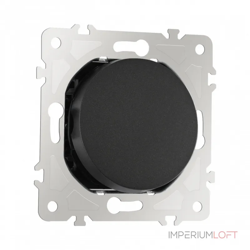 Переключатель одноклавишный перекрёстный, 10AX 250V 202.34-1.black от ImperiumLoft
