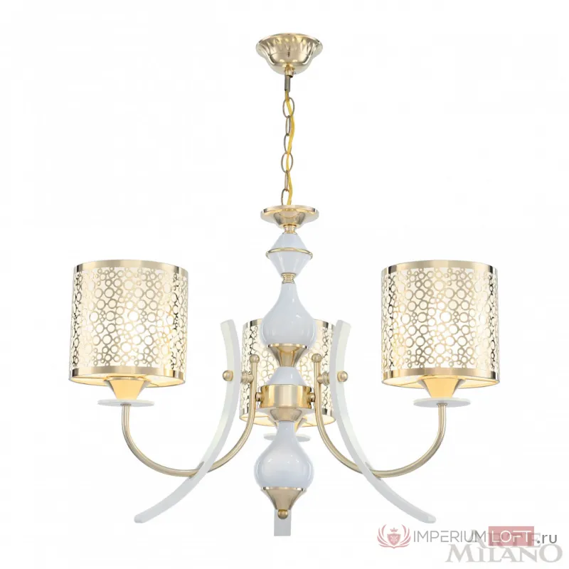Люстра подвесная Arte Milano Florentia-6067 306067/3 Wh/Gd от ImperiumLoft