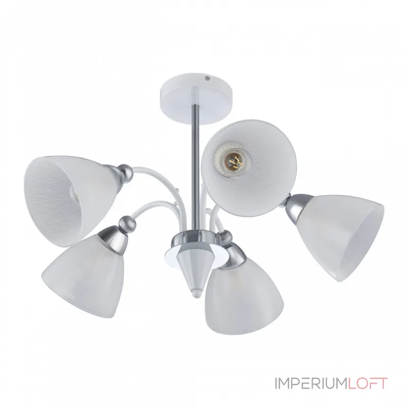 Люстра на штанге Arte Milano Napoli-326008 326008/5 WH+CR