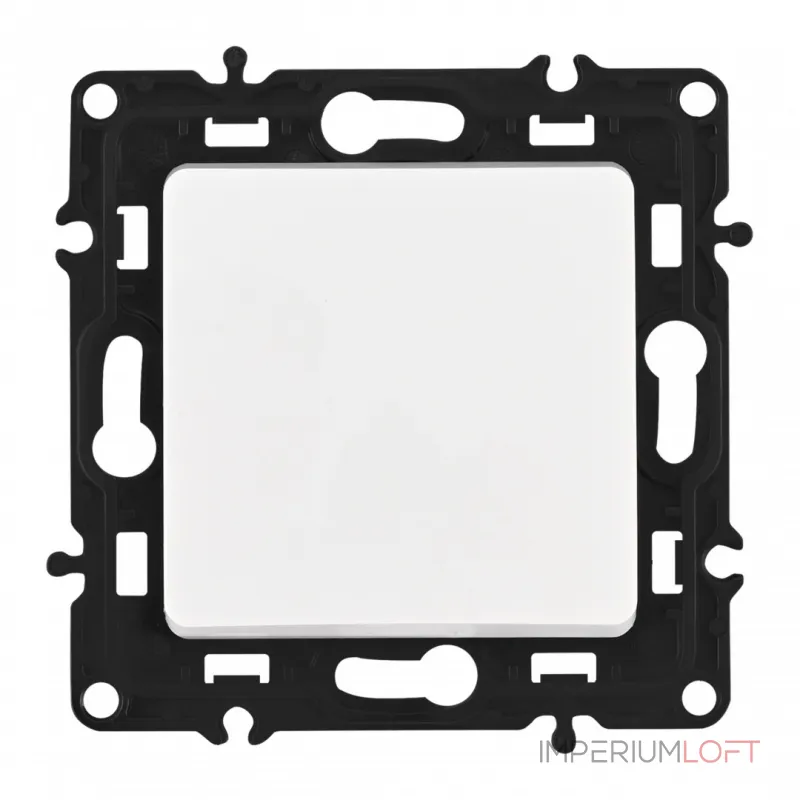 Выключатель одноклавишный, 10AX 250V 217.30-1.white