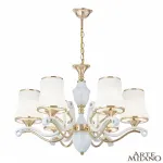 Подвесная люстра Arte Milano Florentia-3987 303987/6 Wh/Gd